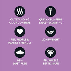 World's Best Cat Litter, Clumping Litter Formula for Multiple Cat