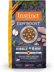 Instinct Raw Boost, Natural Dry Cat Food with Freeze Dried Pieces, High Protein, Grain Free Recipe - Real Chicken