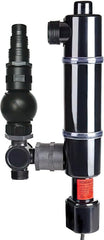 Manufacturing Inc., Pondmaster 20-watt Submersible Ultraviolet Clarifier with 1 1/2" Barbed Inlet/Outlet, Black, 02925