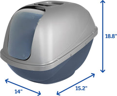 Petmate Basic Hooded Cat Litter Pan, Made in USA