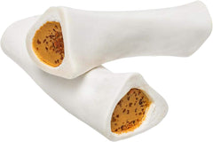 Redbarn Filled Dog Bones, Natural Long-Lasting Dental Treats; Suitable for Aggressive Chewers(Cheese N' Bacon)