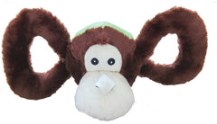 Jolly Pets Jolly Tug-a-Mal Monkey Tug/Squeak Toy