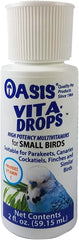 OASIS Vita Drops for Small Birds, 2- ounce liquid multivitamin