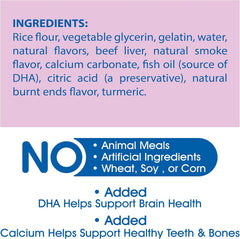 N-Bone® Puppy Teething Rings – Taste of Texas Burnt Ends Flavor (3 Pack)