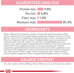 Royal Canin Feline Health Nutrition Mother & Babycat Ultra Soft Mousse in Sauce Canned Cat Food, 3 oz can (12-count)