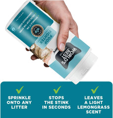 WORLD'S BEST CAT LITTER® Boosters™ Poop Fighter® | Natural and Sustainable Cat Litter Additive | Eliminates Poop, Urine, and Ammonia Odors | Botanical Blocker™ Technology | 18 oz Canister