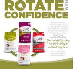 NutriSource Cat Senior Weight Management - Chicken meal & Peas 16lb