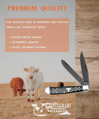 American Buffalo® Trapper Series – Angus Black