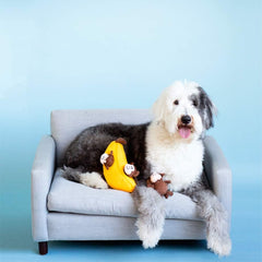 ZippyPaws Zippy Burrow Monkey 'n Banana Hide and Seek Puzzle Dog Toy