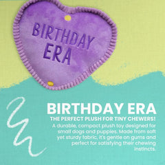 Snugarooz Birthday Era Dog Toy 7.5"