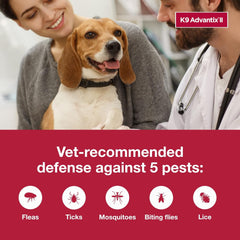 K9 Advantix® II – Monthly Flea, Tick & Mosquito Protection for Dogs