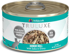 Weruva Truluxe Cat Food, Honor Roll with Wild-Caught Saba in Gravy (Pack of 24)