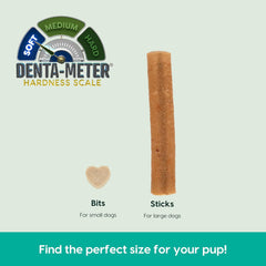 ARK NATURALS Breath Bursts Brushless Toothpaste, Dog Dental Sticks for Large Breeds, Unique Texture Helps Clean Teeth & Freshen Breath, Peppermint