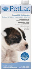 PetLac Liquid for Puppies - 32 oz - Ready-to-Feed Milk Replacement for Puppies Newborn to Six Weeks Old - Easy to Digest