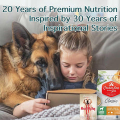 Chicken Soup for the Soul All Natural Premium Large Breed Adult Dry Dog Food, Real Meat First Ingredient, No By-Products, Supports Heart, Gut & Immune Health, Chicken, Turkey & Brown Rice