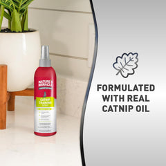 Natures Miracle Advanced Catnip Training Spray with Real Catnip Oil Attracts Cats and Encourages Positive Behavior, 8 Ounces
