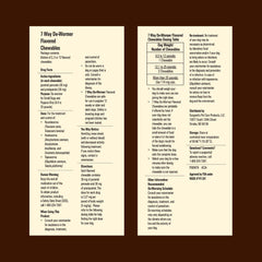 Sentry PET Care HC Worm X Plus 7 Way De-Wormer (pyrantel pamoate/praziquantel), for Puppies and Small Dogs, 6-25 lbs, Chewable, 6 Count