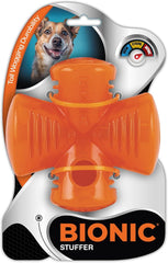 BIONIC Stuffer Treat Dog Toy - High-Visibility Treat Dispenser, Great for Redirected Chewing