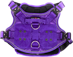 Boss Dog Tactical Harness, Purple