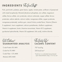 Fromm Diner Specials Slow-Cooked Pulled Pork Entrée in Gravy Dog Food - Premium Wet Dog Food - Pork Recipe - Case of 12 Cans