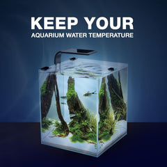 Cobalt Aquatics Neo-Glass Aquarium Heater – Submersible, Digital Thermostat, ±0.7°F Accuracy, For Freshwater & Saltwater Tanks