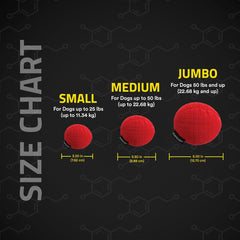 Playology Plush Squeaky Ball , All Natural Beef Scented Plush Dog Toy