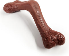 Nylabone Elk Bone Alternative Power Chew Toy for Dogs, Dog Toys for Aggressive Chewers, Venison Flavor, X-Large - 50+ lbs, 1 Count