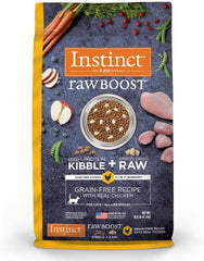 Instinct Raw Boost, Natural Dry Cat Food with Freeze Dried Pieces, High Protein, Grain Free Recipe - Real Chicken