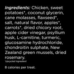 Go! Solutions Weight Management + Joint Care Dog Treats - Chicken Recipe - Soft and Chewy Dog Treats, 6 oz Bag