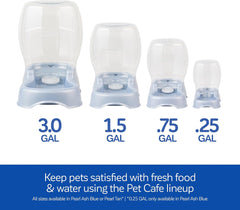 Petmate Pet Cafe Cat and Dog Water Dispenser - Water Bowl for Cats and Dogs