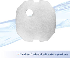 Aqueon Canister Filter Media Water Polishing Pad, White