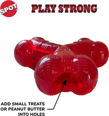 SPOT ethischen Pets Trident 6 Spielzeug, 15,2 cm, Rot