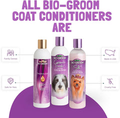 Bio-Groom Groom'n Fresh Dog Conditioner – Scented Dog Bathing Supplies, Puppy Wash, Cat & Dog Grooming Supplies for Sensitive Skin, Cruelty-Free, Made in USA, Tearless Dog Products – 12 fl oz 1-Pack