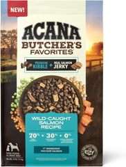ACANA Butcher's Favorites Dry Dog Food, Wild-Caught Salmon Recipe, Fish Dog Food