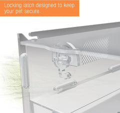 Zilla Micro Habitat Terrariums with Locking Latch Arboreal, Large