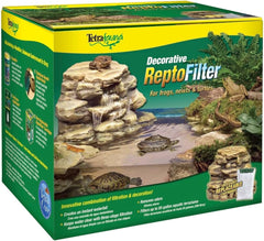 TetraFauna Tetra Decorative ReptoFilter, Terrarium Filtration, Keeps Water Clear