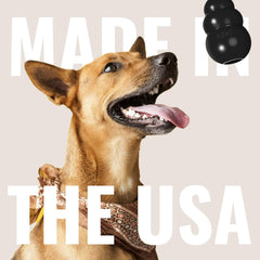 KONG Extreme Dog Toy - Fetch & Chew Toy - Treat-Filling Capabilities & Erratic Bounce for Extended Play Time Most Durable Natural Rubber Material - for Power Chewers