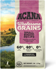 ACANA Wholesome Grains Dry Dog Food, Small Breed Recipe, Chicken and Turkey Dog Food
