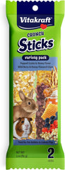 Vitakraft Crunch Sticks Rabbit and Guinea Pig Chewable Treats - Wild Berry