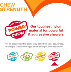 Nylabone Twist 'N Chew Dog Toy, Enrichment Puzzle Toys for Dogs, Perfect for Aggressive Chewers, Bacon & Beef Jerky Flavor, Large - Up to 50 lbs, 1 Count