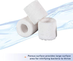 Aqueon® Filter Media Bio-Ceramic Ring 1 Lbs X 60 Count