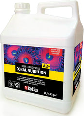 Red Sea Reef Energy Plus (AB+) All In One Coral Food for Saltwater Aquarium Marine Reef Tanks | Food for Soft, LPS, SPS, and Non-Photosynthetic Corals