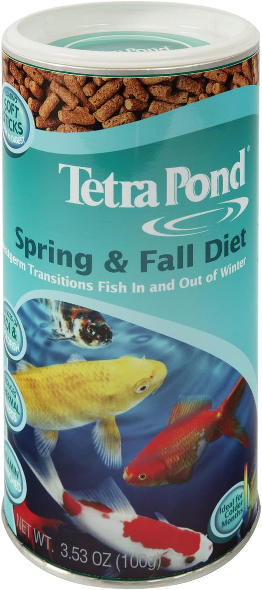 Tetra Pond 16467 Spring & Fall Diet Pond Fish Food