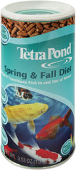 Tetra Pond 16467 Spring & Fall Diet Pond Fish Food