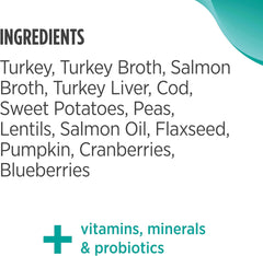 Nulo Freestyle All Breed Wet Canned Dog Food for Puppies, Premium All Natural Grain-Free, High Animal-Based Protein, Turkey, Cod, & Sweet Potato, 13 Ounce, 12 Cans