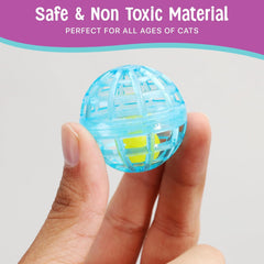 Spot® Ethical Lattice Balls with Jingle Bells, 4 count