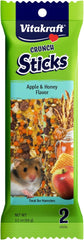 Vitakraft Crunch Sticks Hamster Treat - Apple and Honey - Hamster Chew Sticks