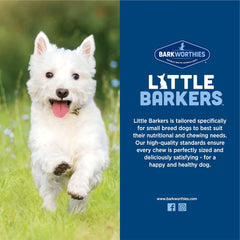 Barkworthies Little Barkers Odor Free 4-Inch Bully Stick