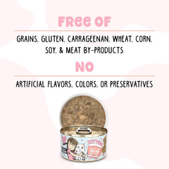 B.F.F. Kitten Food, Cuddle Buds with Chicken & Salmon in Gravy