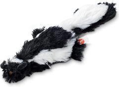 SPOT Flippin’ Skinneeez Flopping Interactive Realistic Flopping Wiggling Moving Potent Catnip Cat Toy for Indoor Cats - Skunk